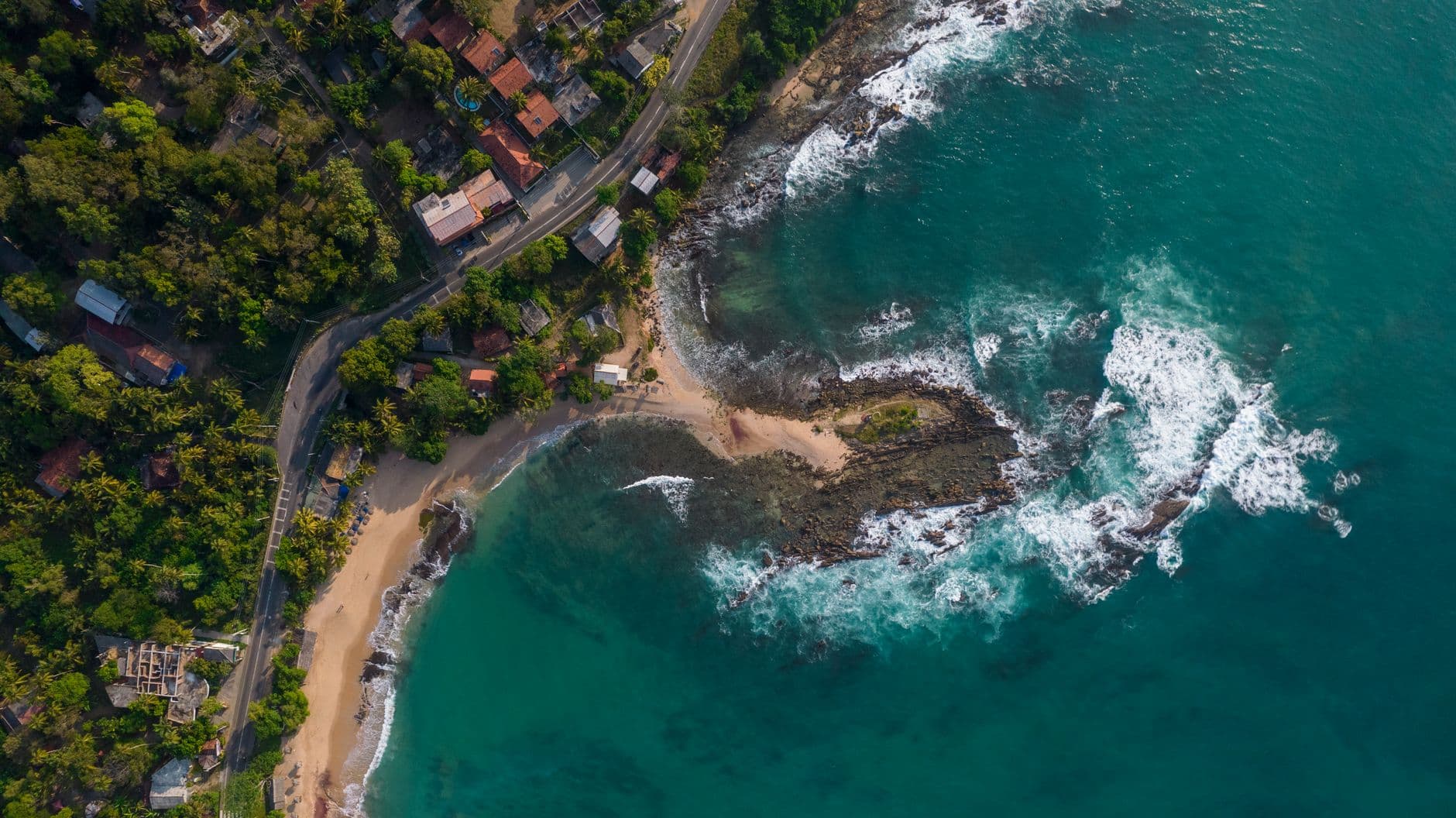 Quiet luxury beach on Sri Lanka's south coast