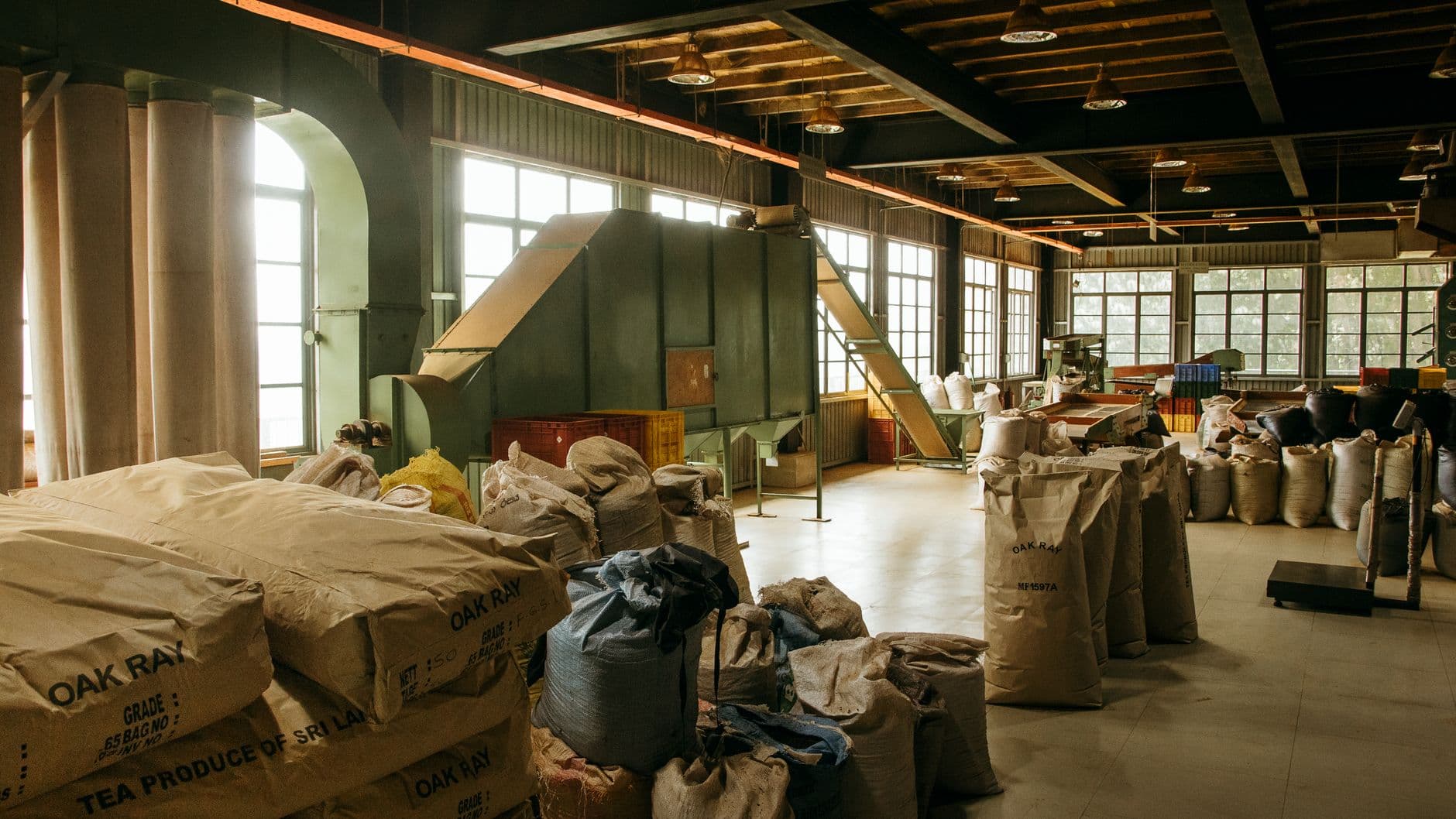 A working tea factory among the Haputale estates
