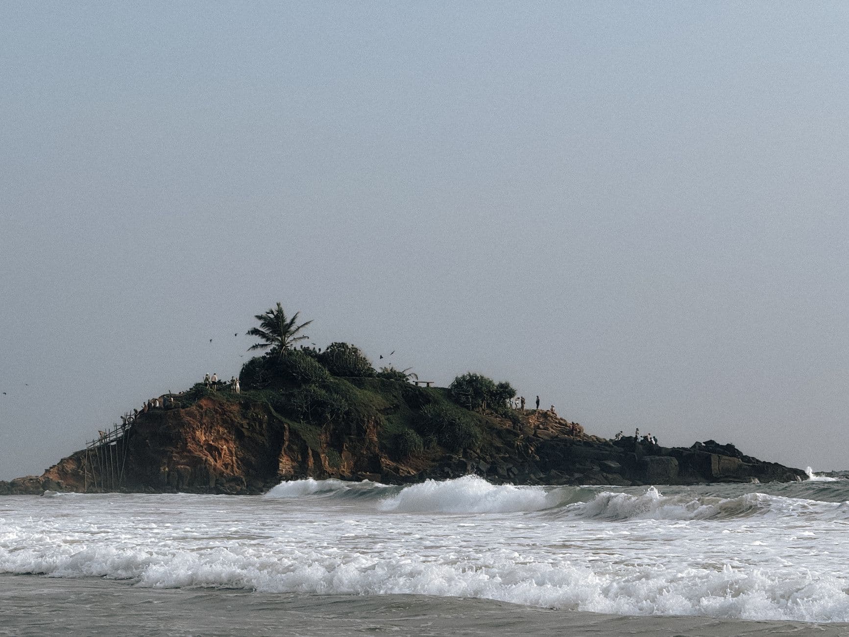 Taprobane Island sitting just off Weligama beach