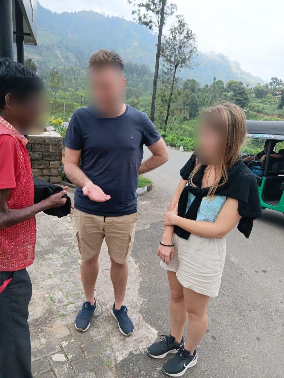Blurred real-trip moment from Sri Lanka with CeyRoutes