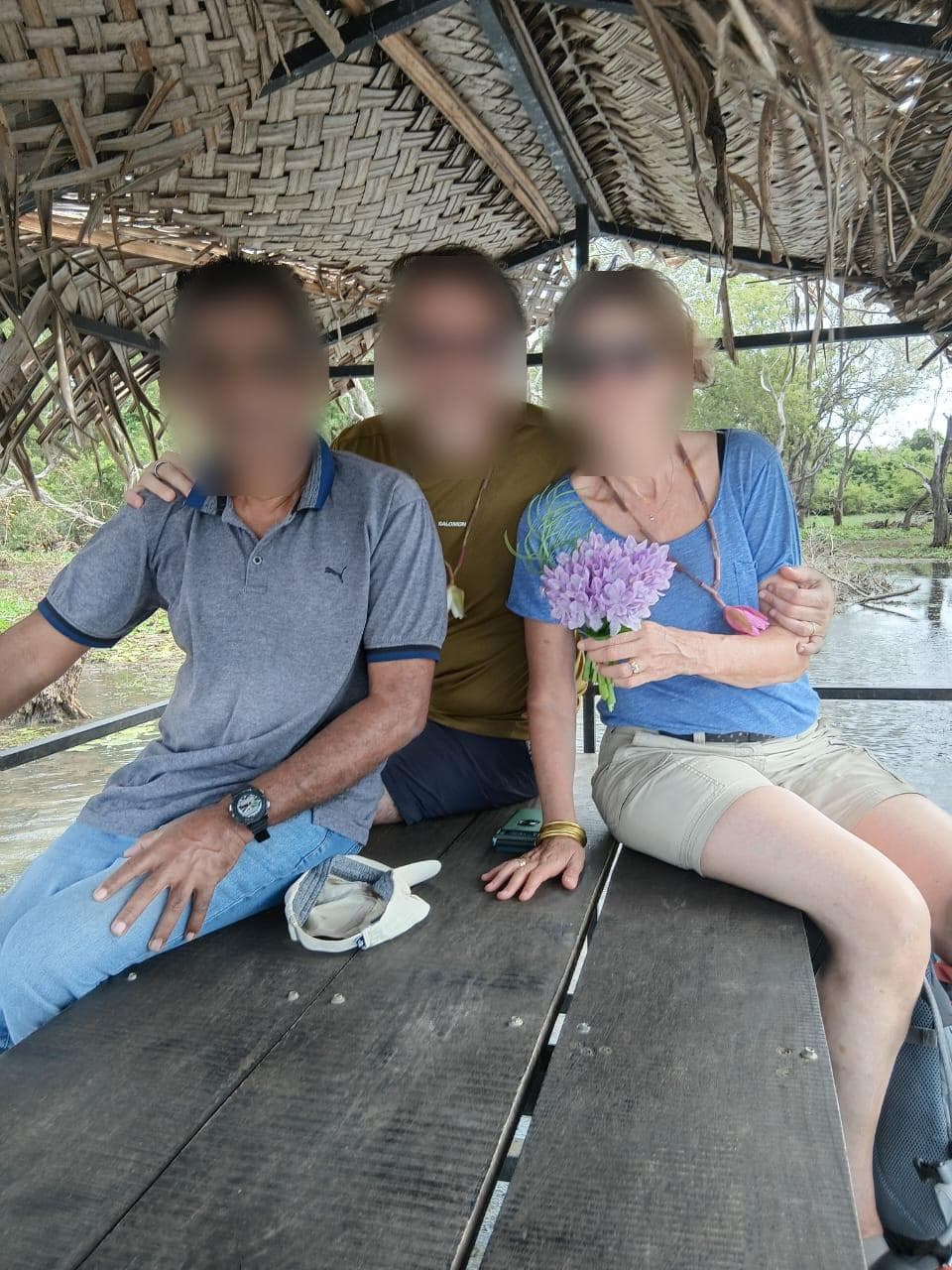 Blurred real-trip moment from Sri Lanka with CeyRoutes