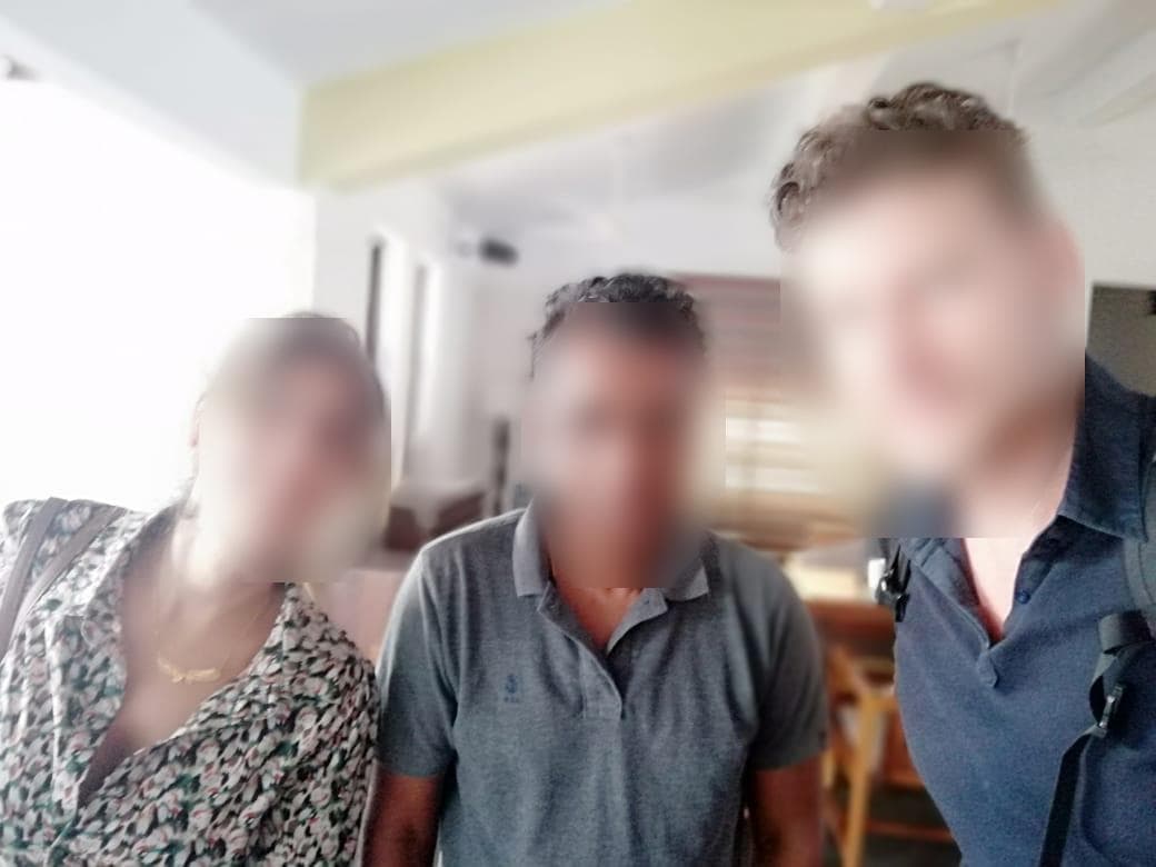 Blurred real-trip moment from Sri Lanka with CeyRoutes